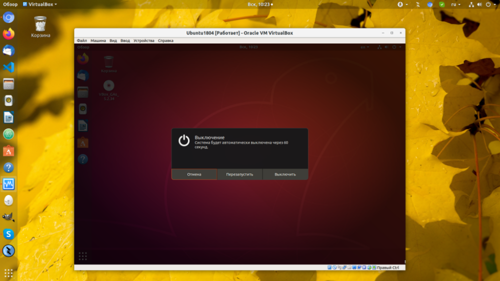 Installing Ubuntu guest OS add-ons