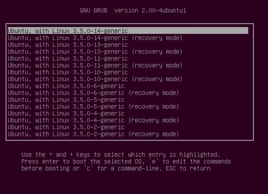 Подробней о grub