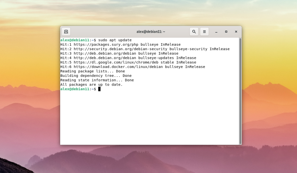 Устанавливаем Docker в Debian 11