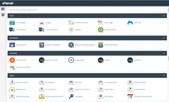 Overview of cPanel – VDS/VPS Control Panel on Linux
