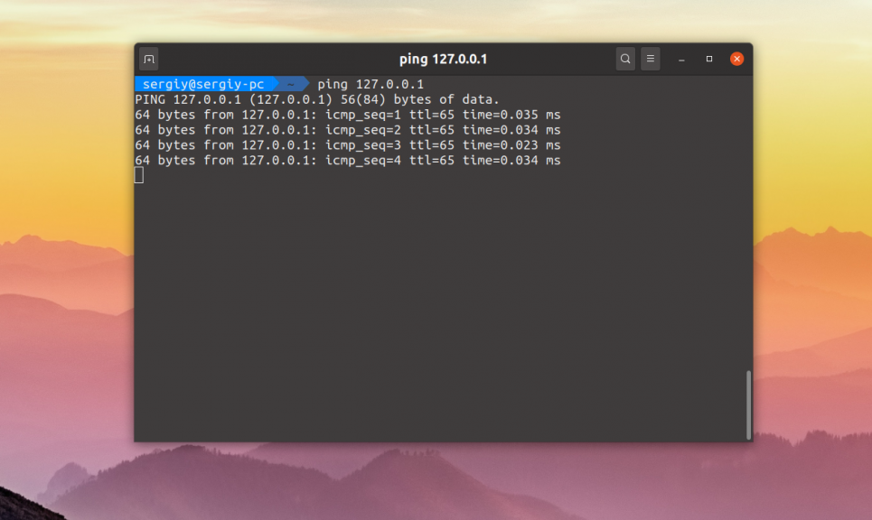 Changing TTL in Linux