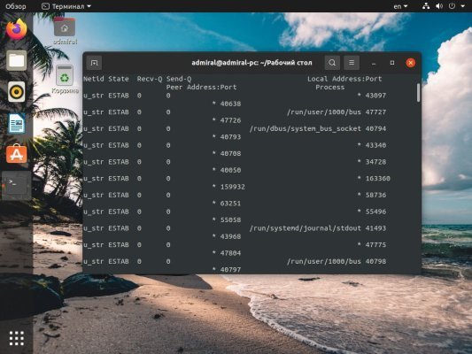 Ubuntu ss utility
