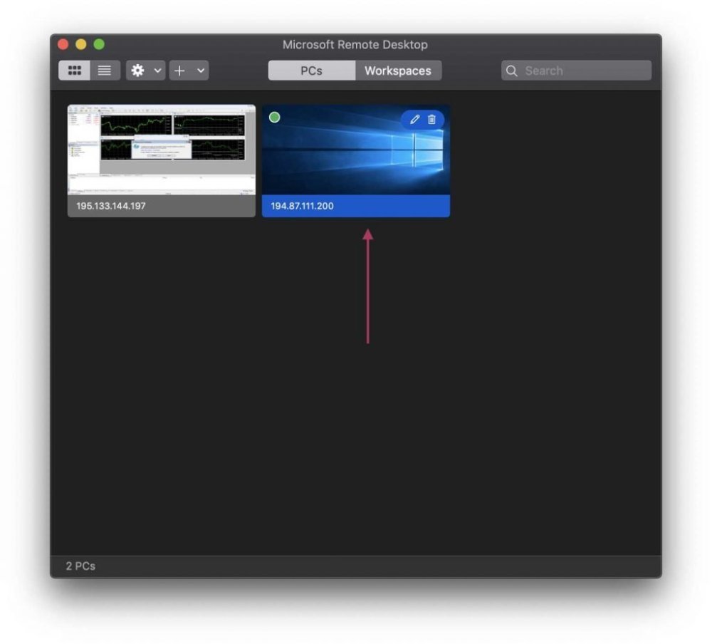 установка в macOS