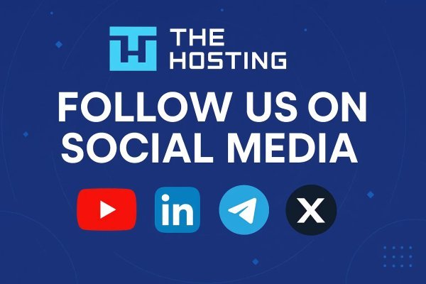 Subscribe to THE.Hosting on social networks