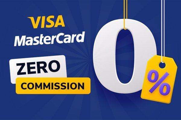 Cancel fees when paying with Mastercard and Visa cards