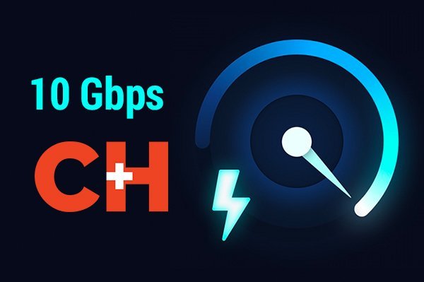VPS in Switzerland with 10 Gbps speed from THE.Hosting!
