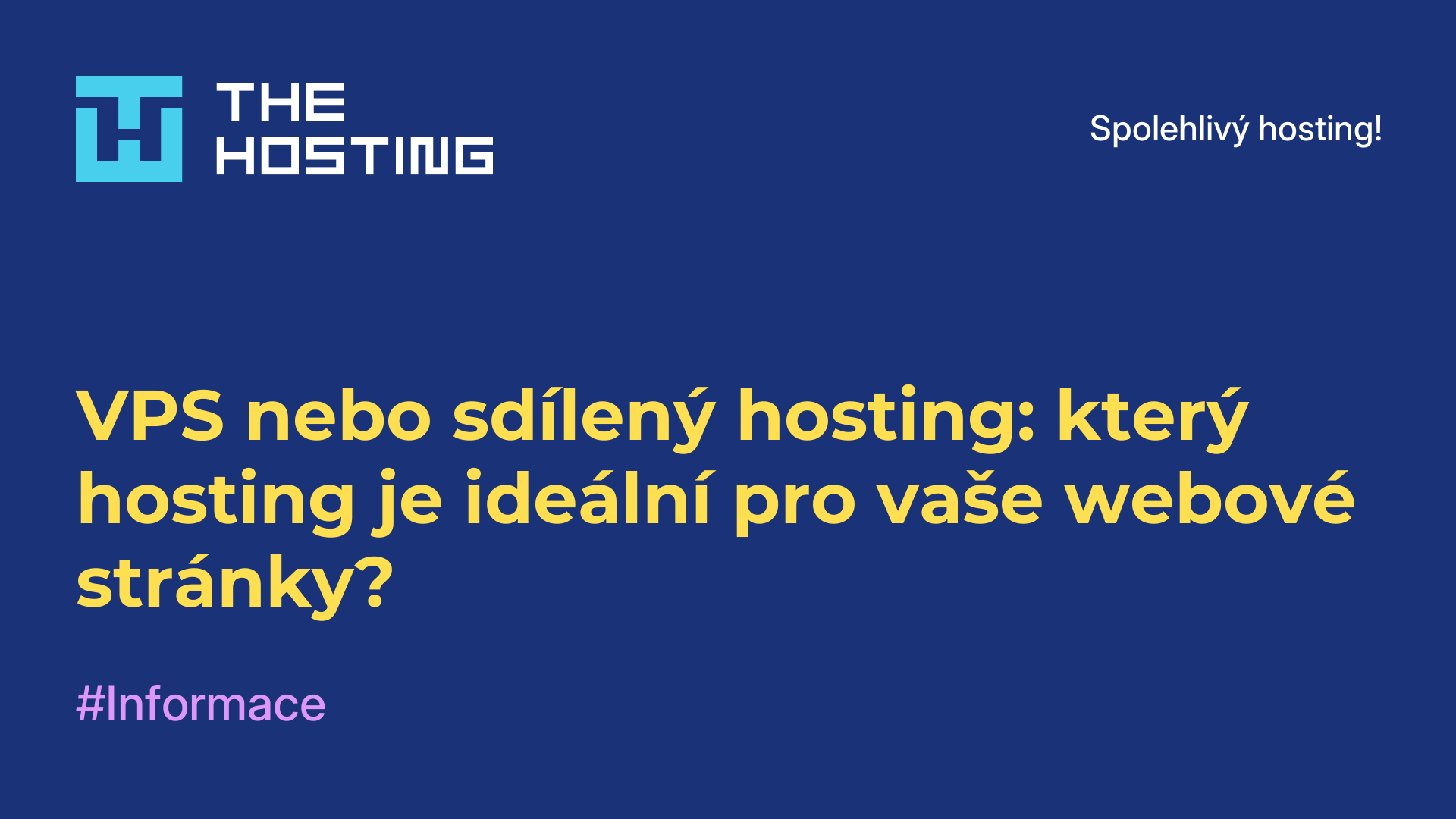 VPS nebo sdílený hosting: který hosting je ideální pro vaše webové stránky?