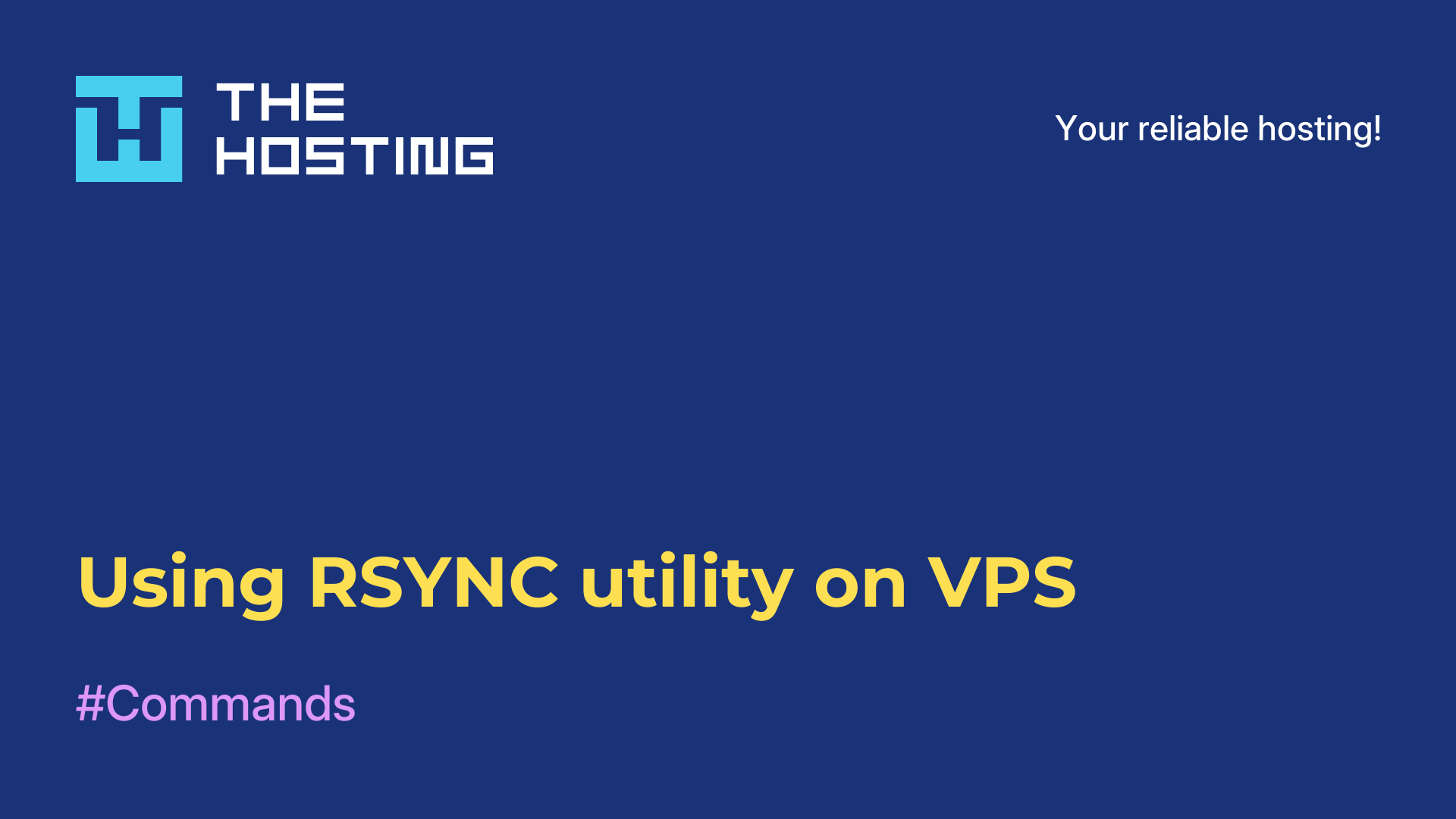 Using RSYNC utility on VPS