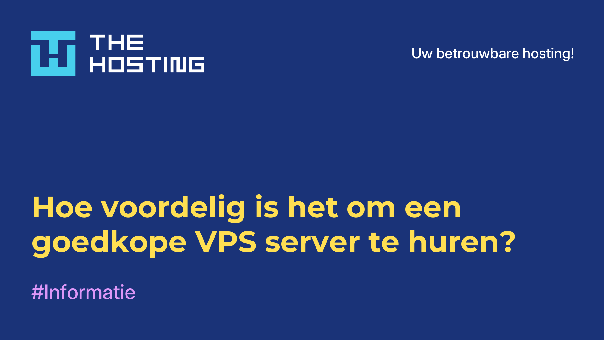 Hoe voordelig is het om een goedkope VPS-server te huren?