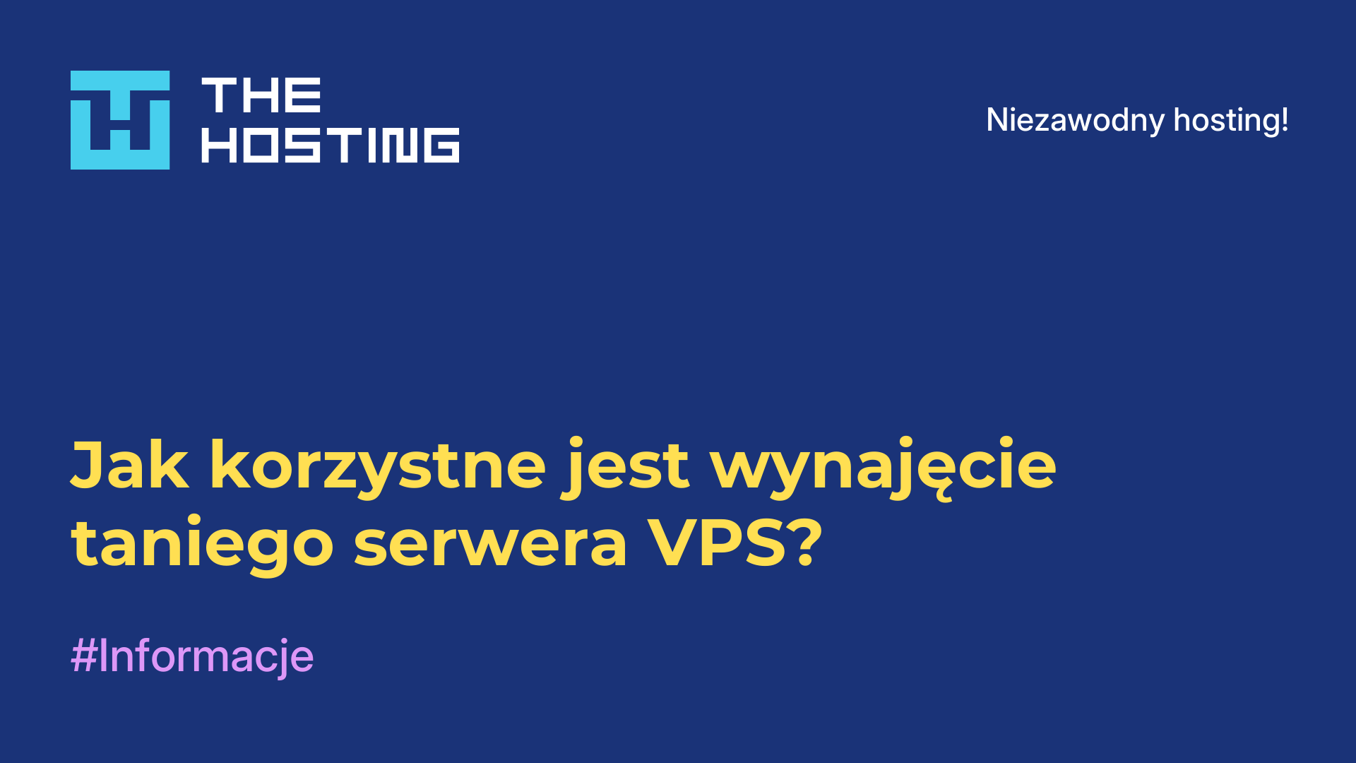 Jak korzystne jest wynajęcie taniego serwera VPS?