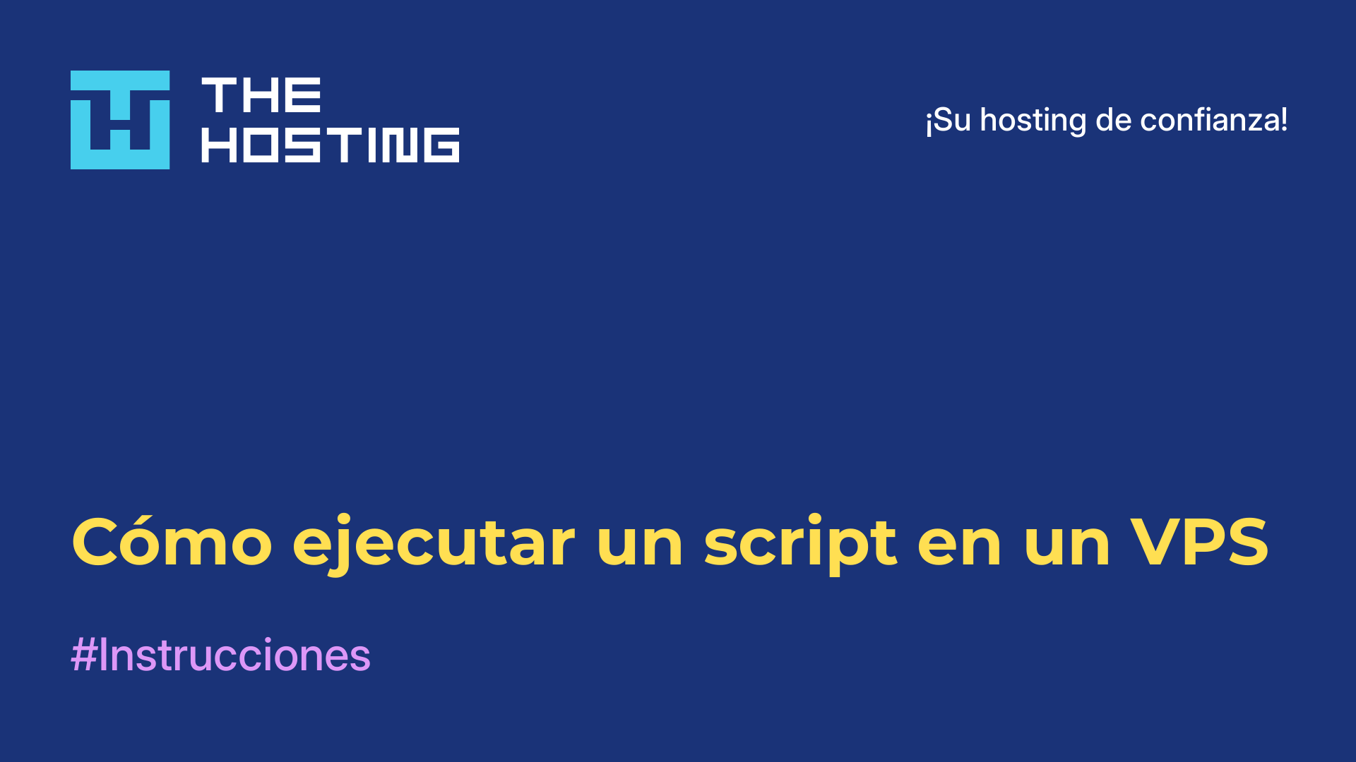 Cómo ejecutar un script en un VPS