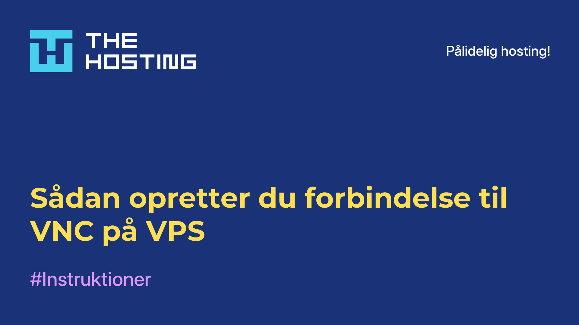 Sådan opretter du forbindelse til VNC på VPS