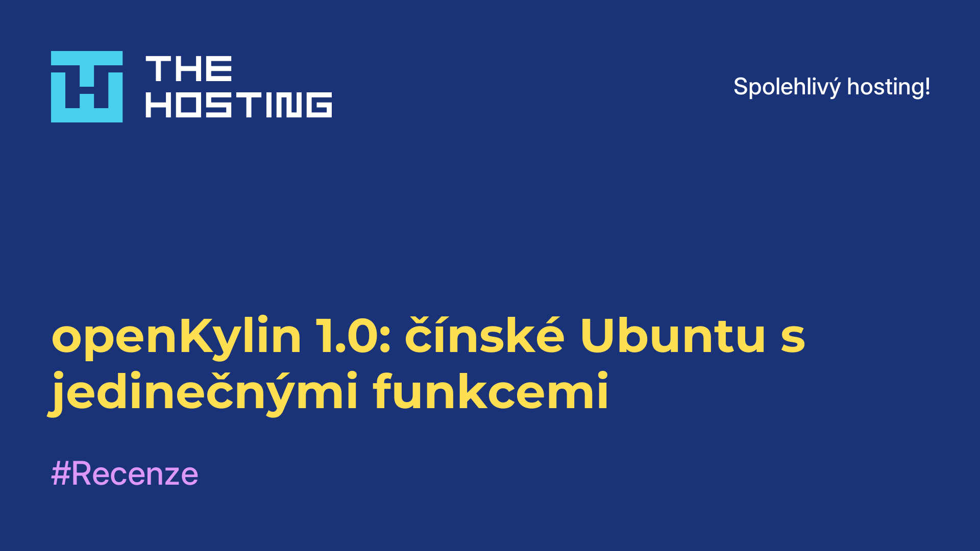 openKylin 1.0: čínské Ubuntu s jedinečnými funkcemi