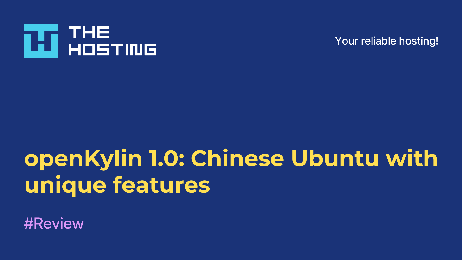 openKylin 1.0: Chinese Ubuntu with unique features