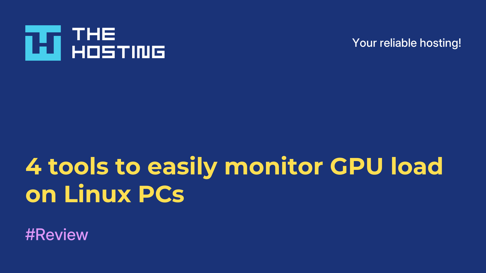 4 tools to easily monitor GPU load on Linux PCs