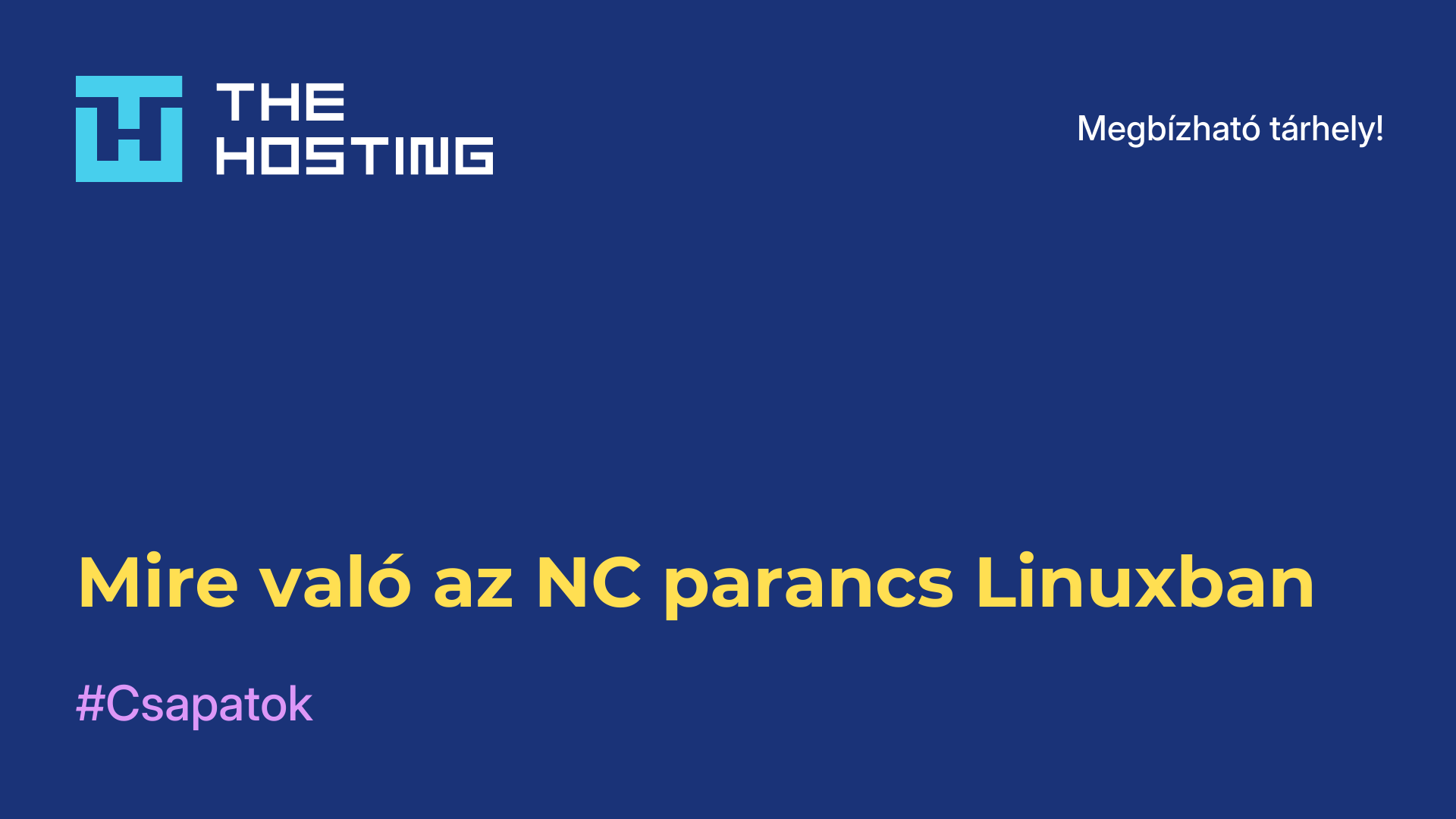 Mire való az NC parancs Linuxban