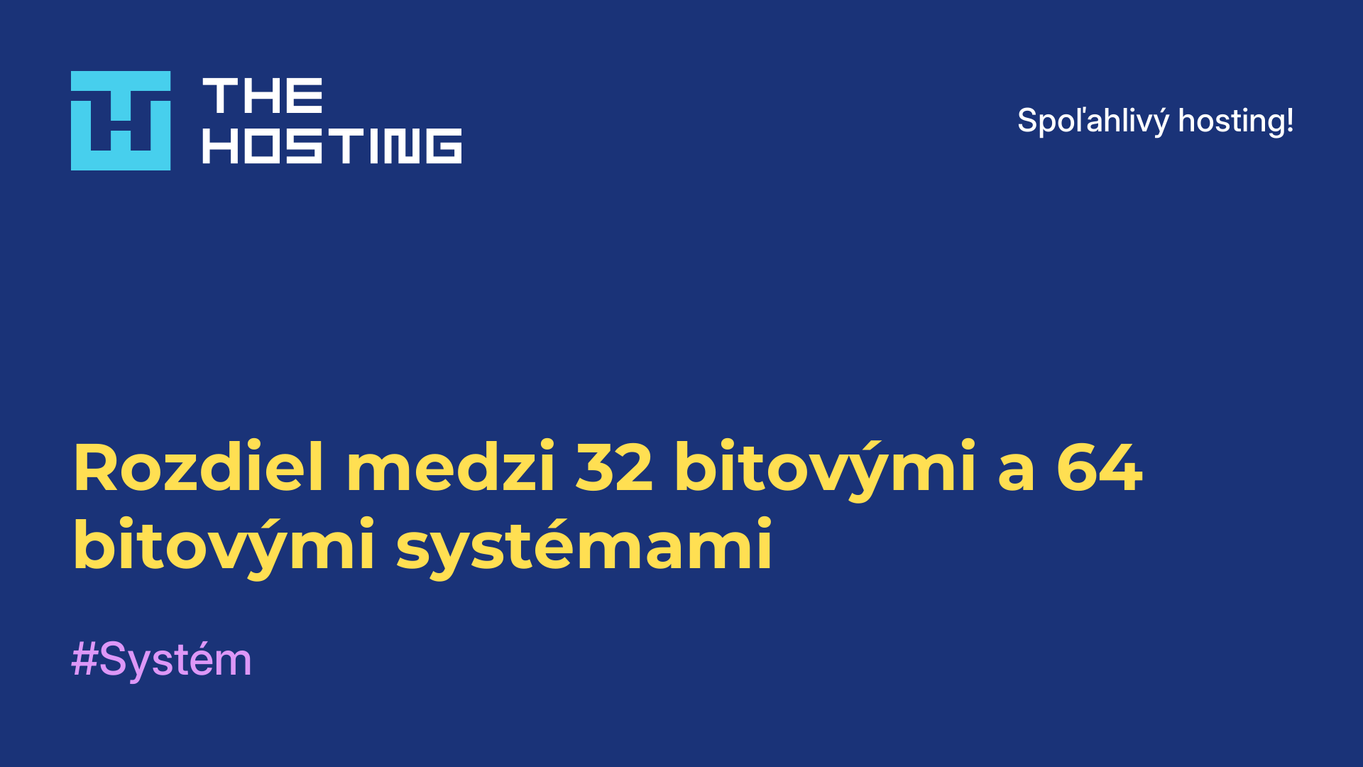 Rozdiel medzi 32-bitovými a 64-bitovými systémami