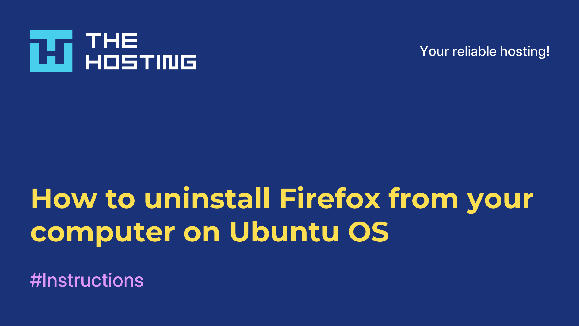 How to uninstall Firefox from your computer on Ubuntu OS