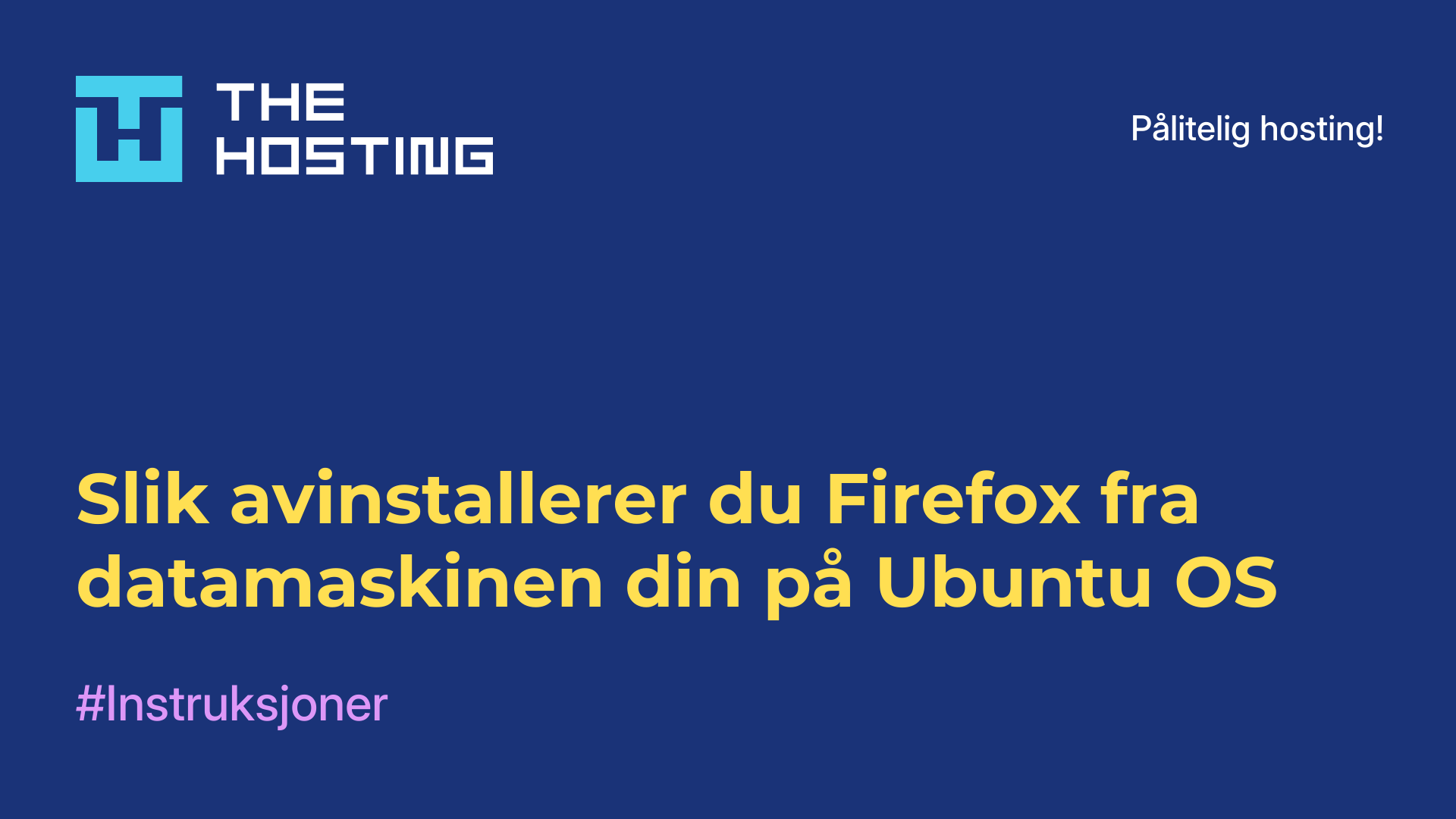 Slik avinstallerer du Firefox fra datamaskinen din på Ubuntu OS