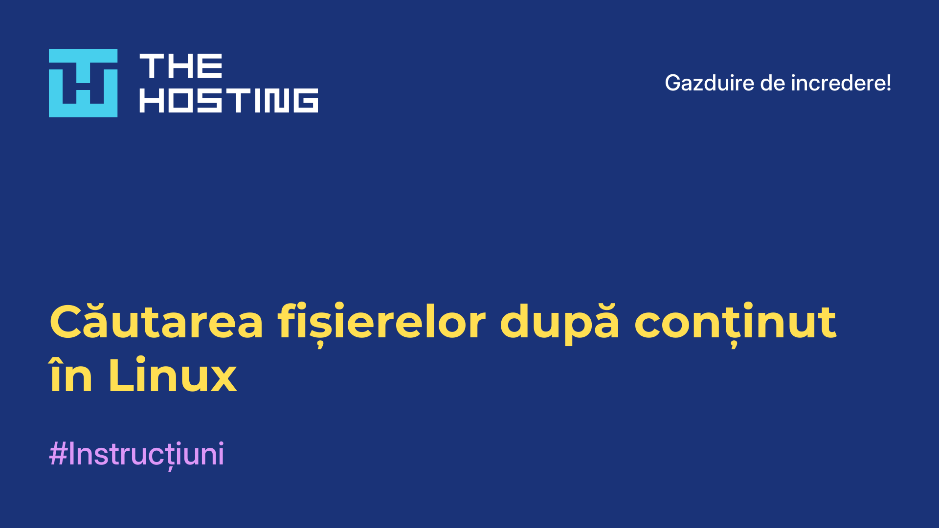 Căutarea fișierelor după conținut în Linux