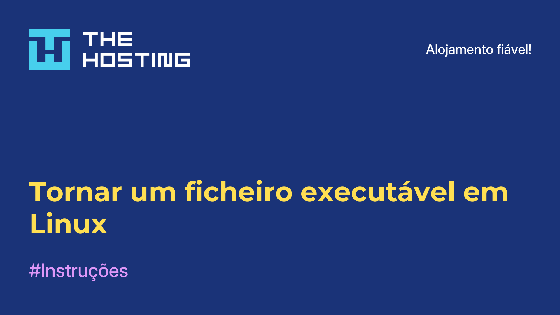 Tornar um ficheiro executável em Linux
