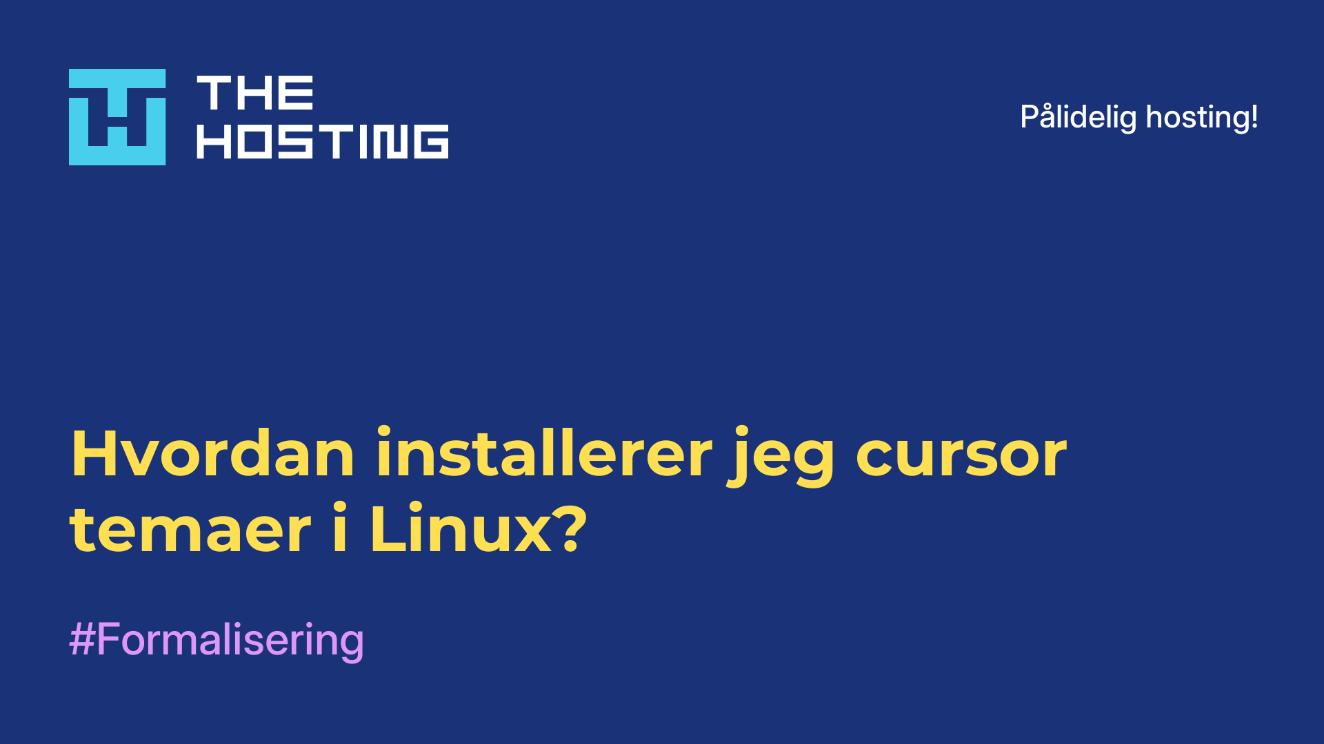 Hvordan installerer jeg cursor-temaer i Linux?