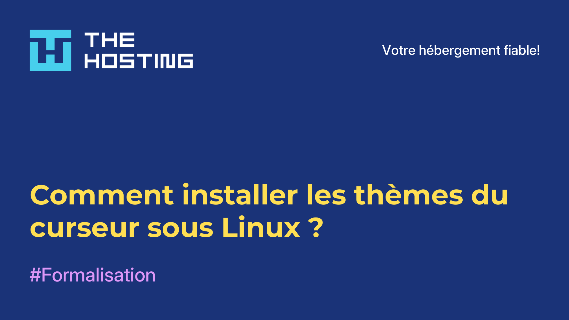 Comment installer les thèmes du curseur sous Linux ?