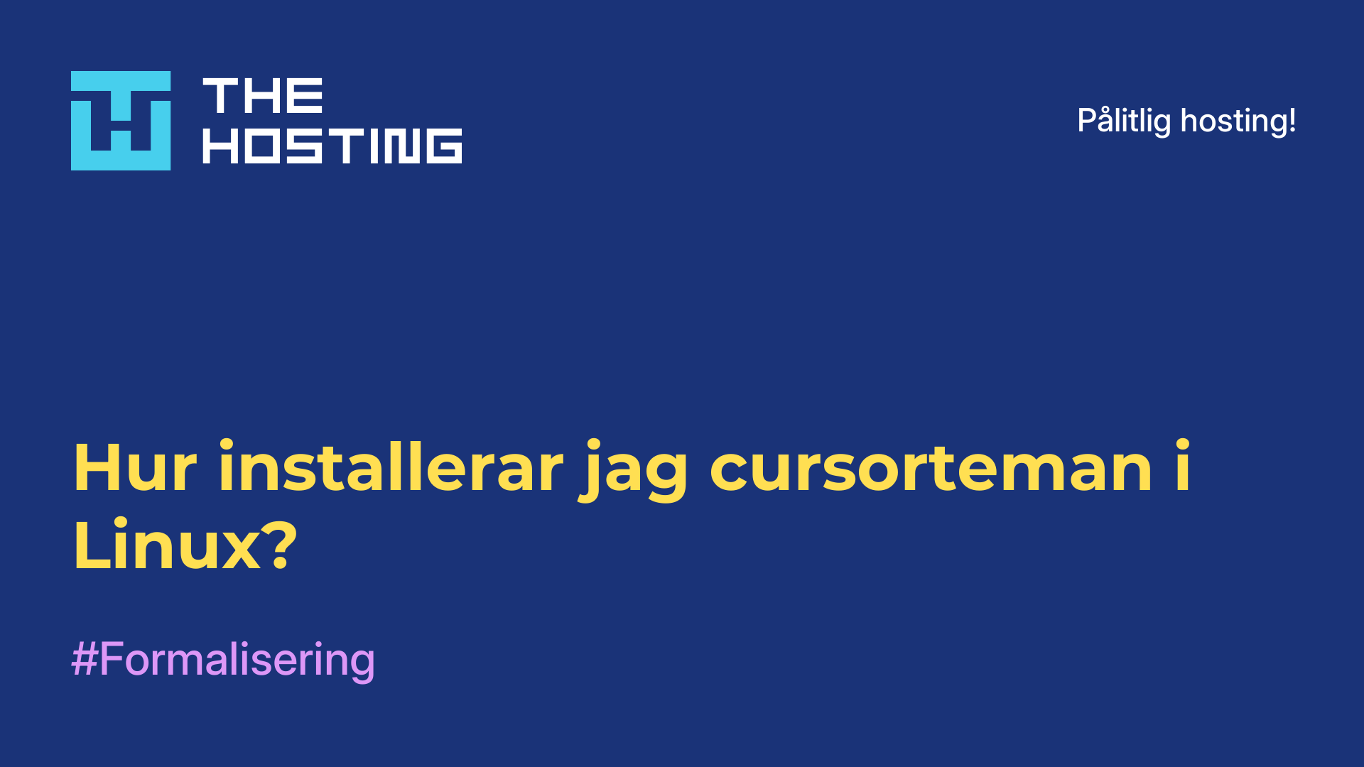 Hur installerar jag cursorteman i Linux?