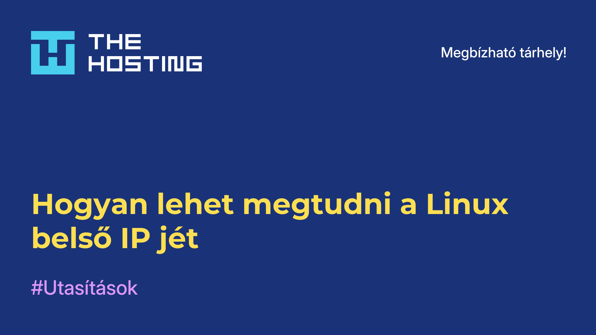 Hogyan lehet megtudni a Linux belső IP-jét