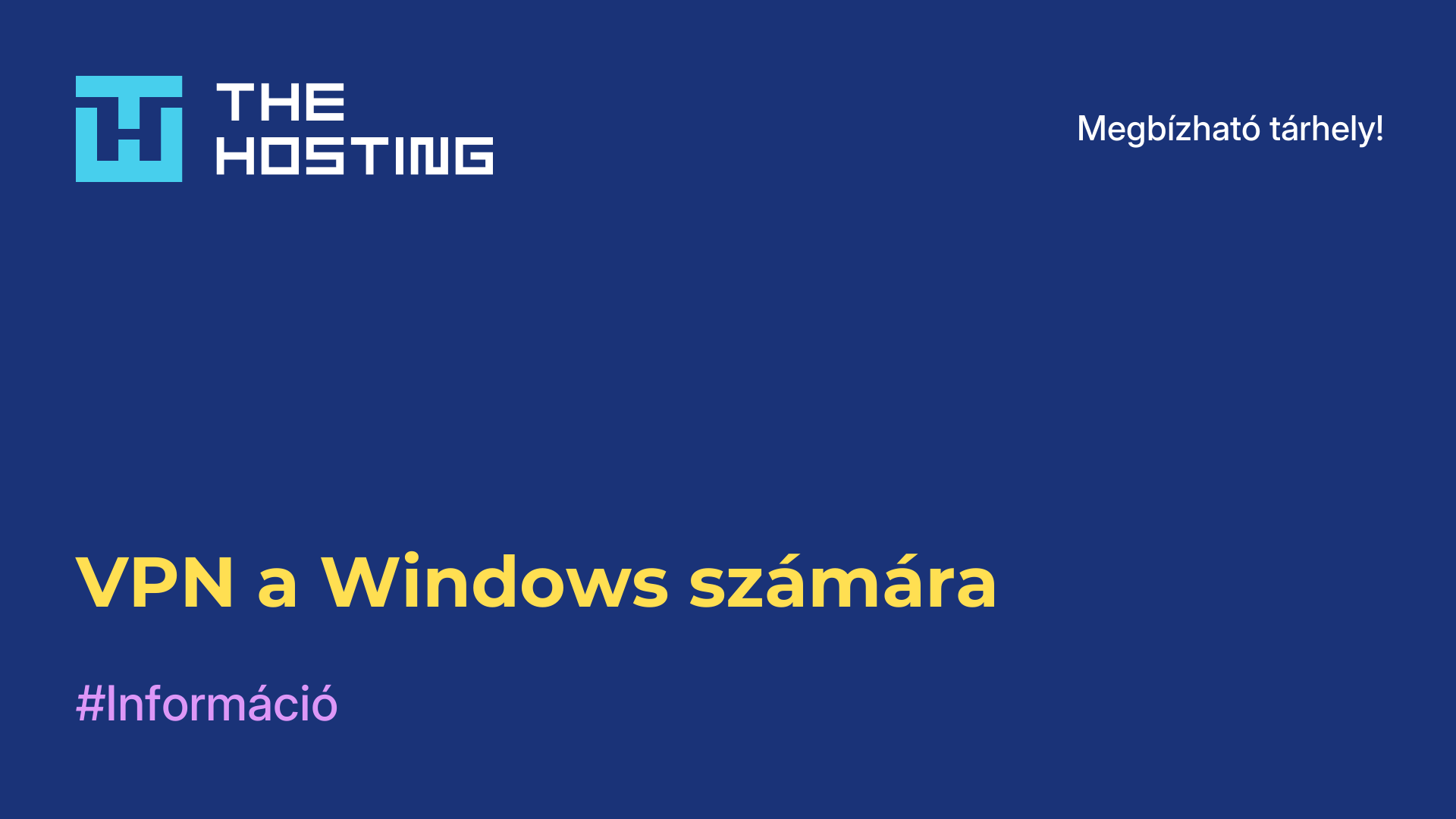 VPN a Windows számára