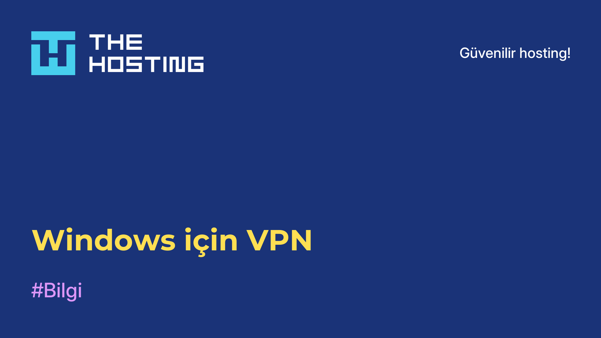Windows için VPN