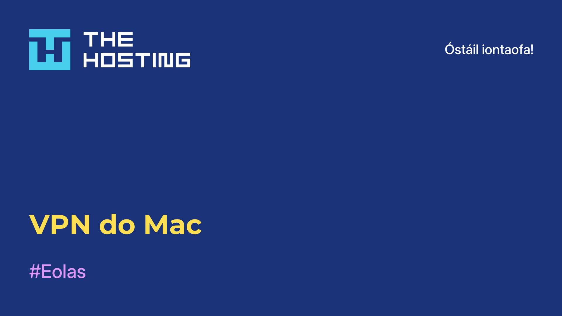 VPN do Mac