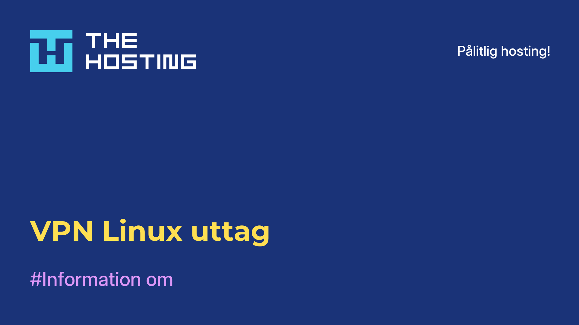 VPN Linux-uttag
