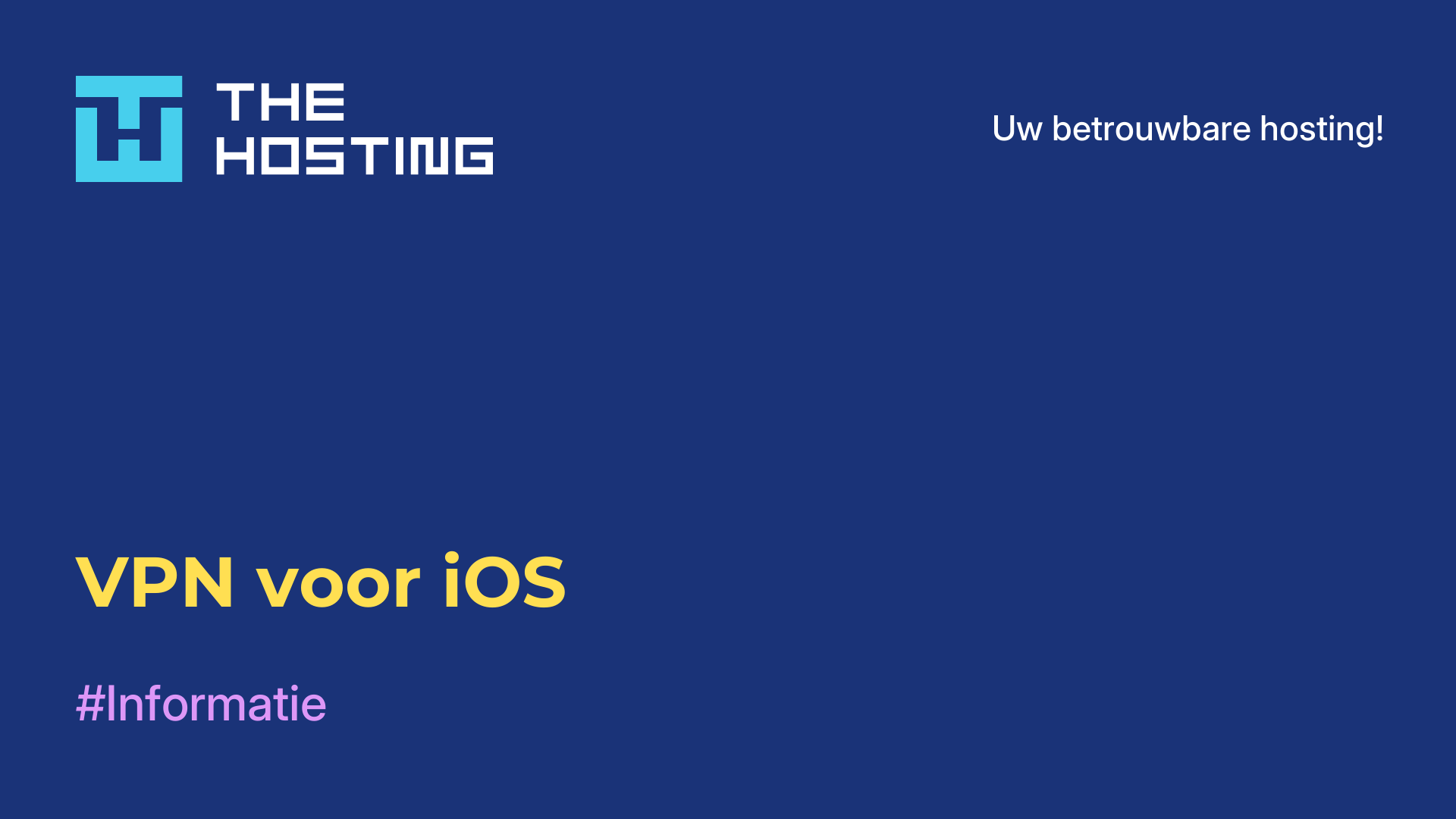 VPN voor iOS