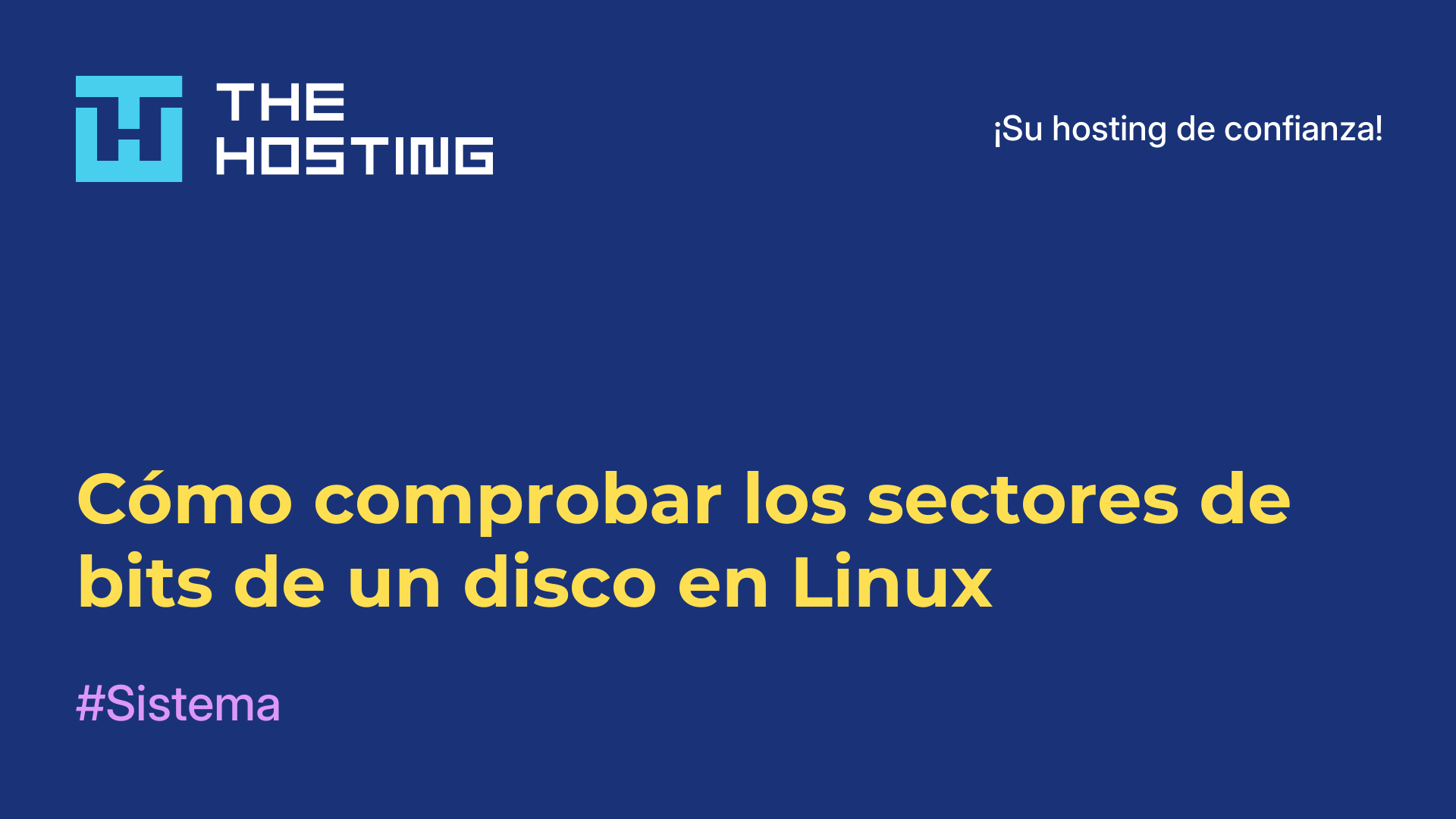 Cómo comprobar los sectores de bits de un disco en Linux