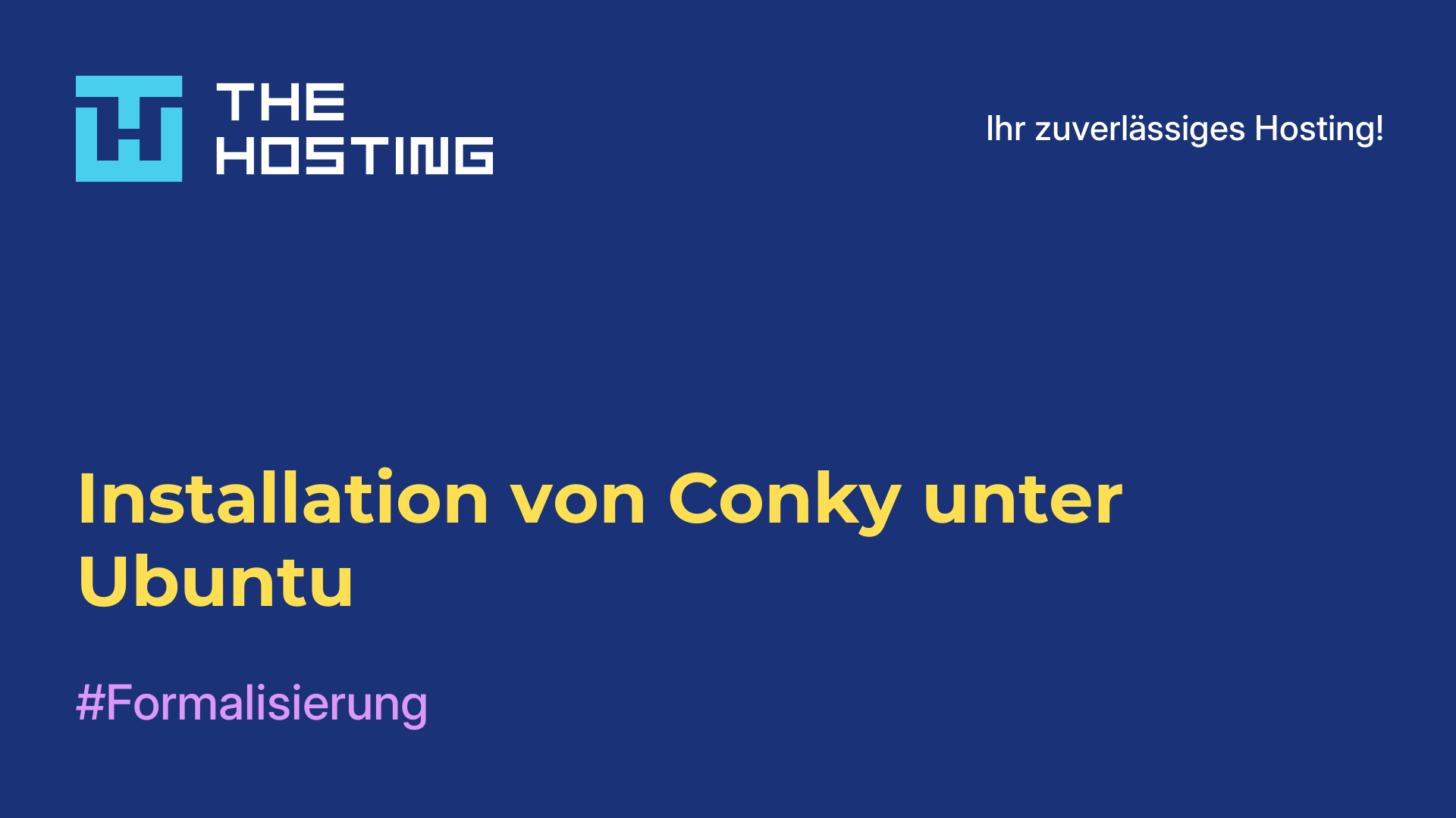 Installation von Conky unter Ubuntu
