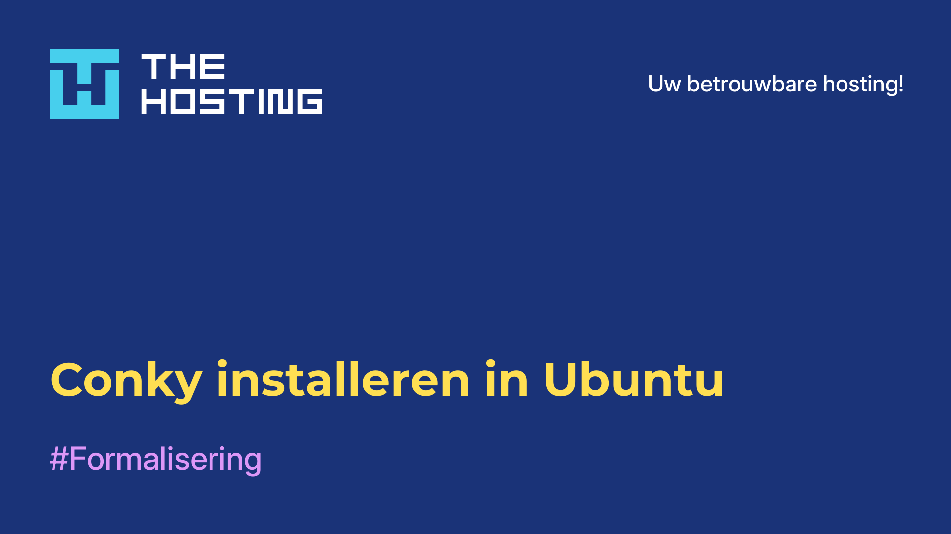 Conky installeren in Ubuntu