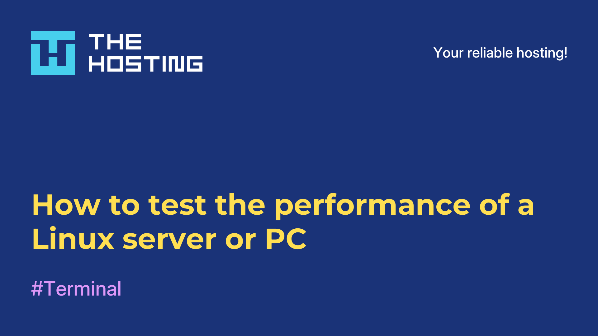 How to test the performance of a Linux server or PC