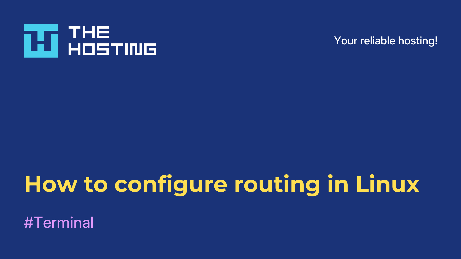 How to configure routing in Linux