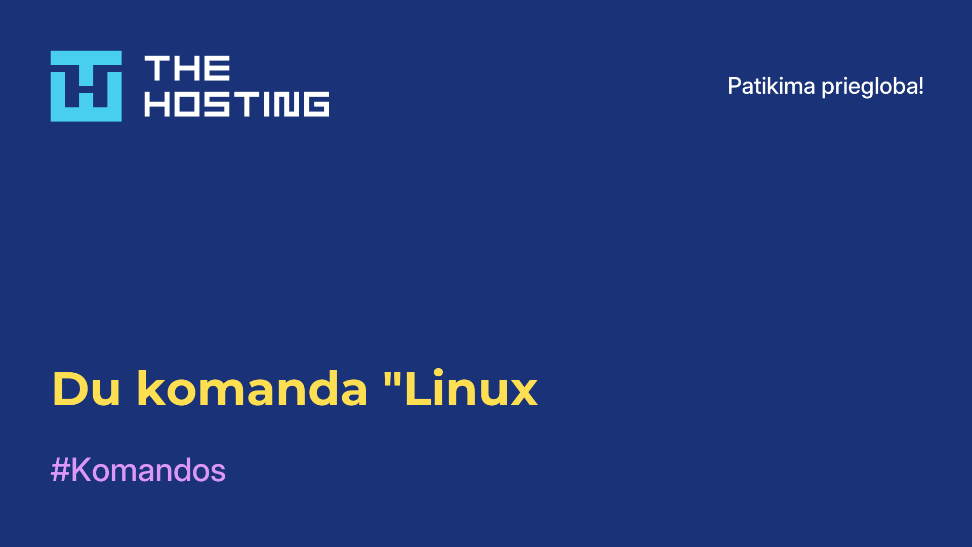 Du komanda "Linux