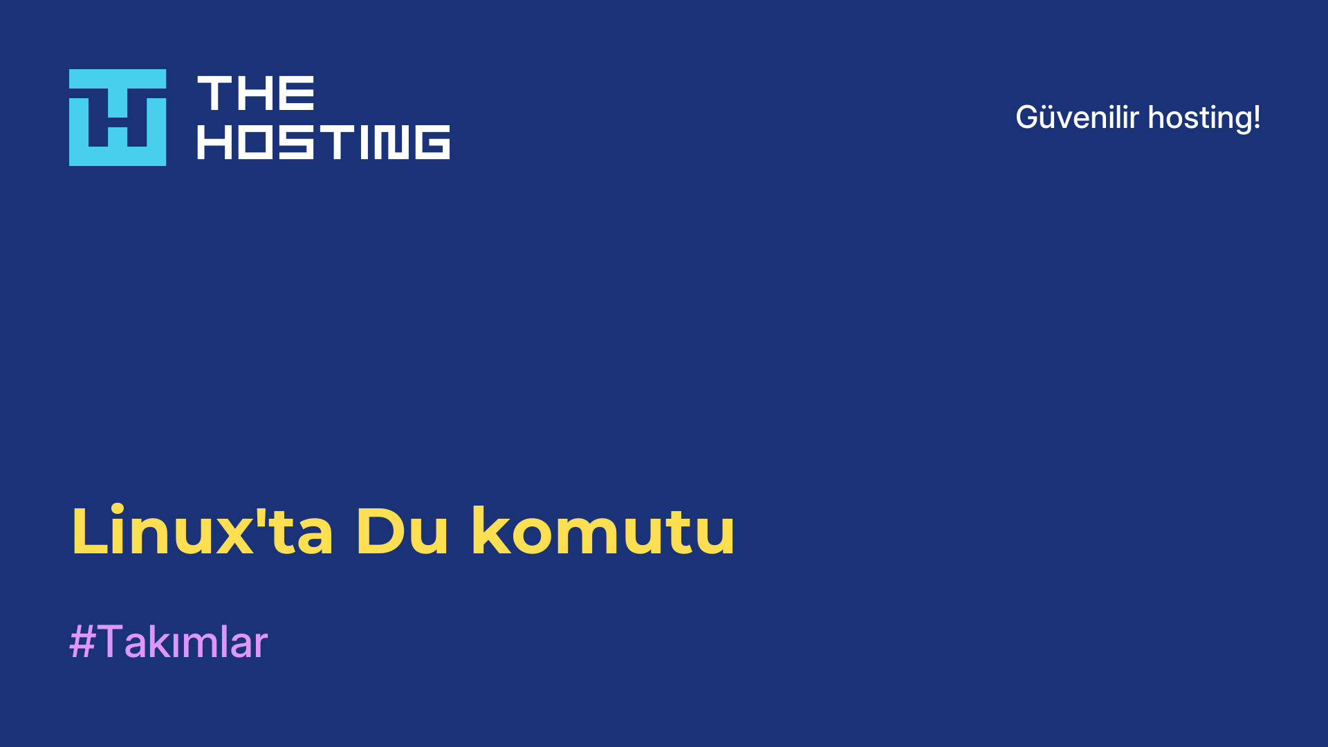 Linux'ta Du komutu