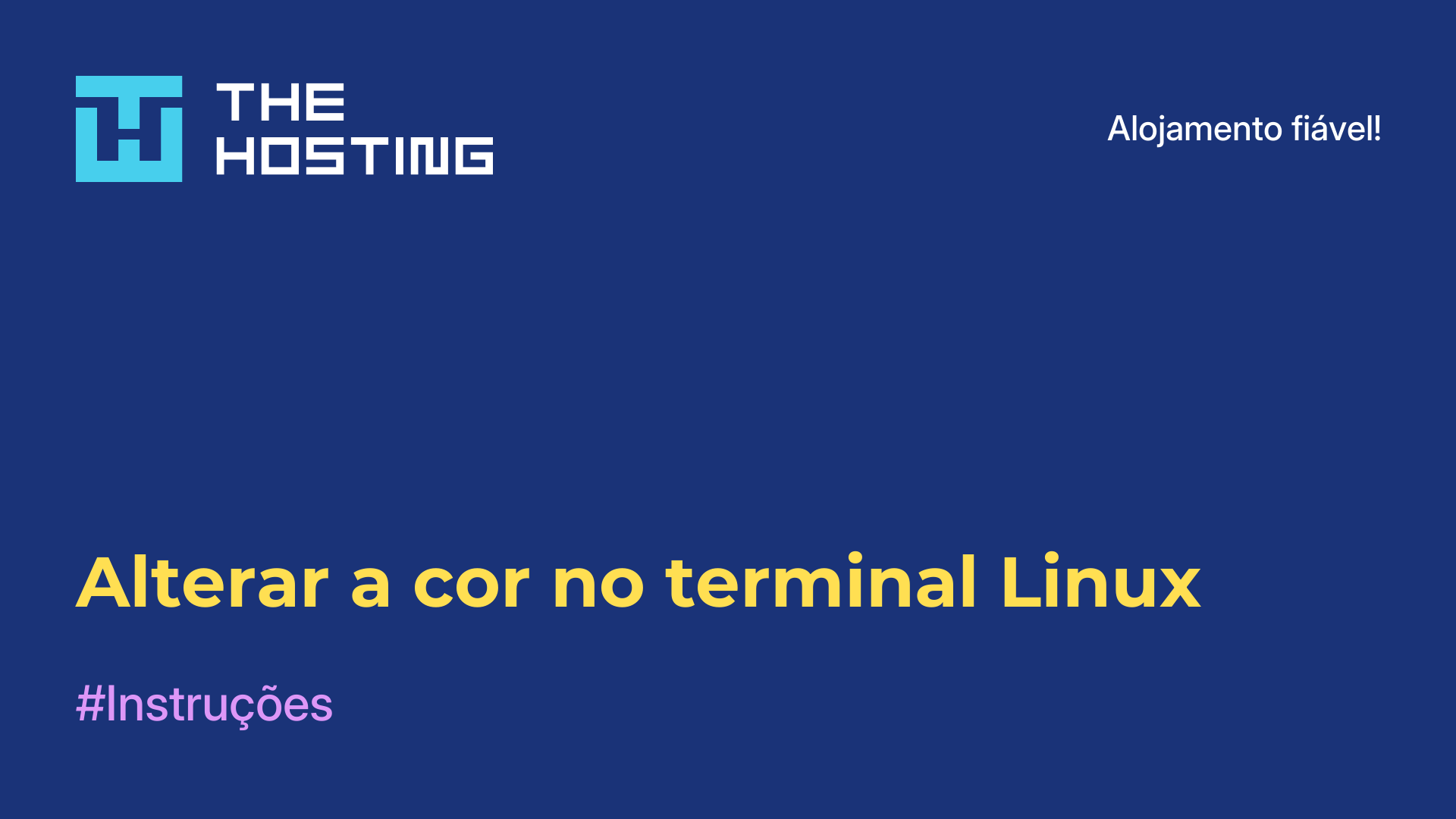Alterar a cor no terminal Linux