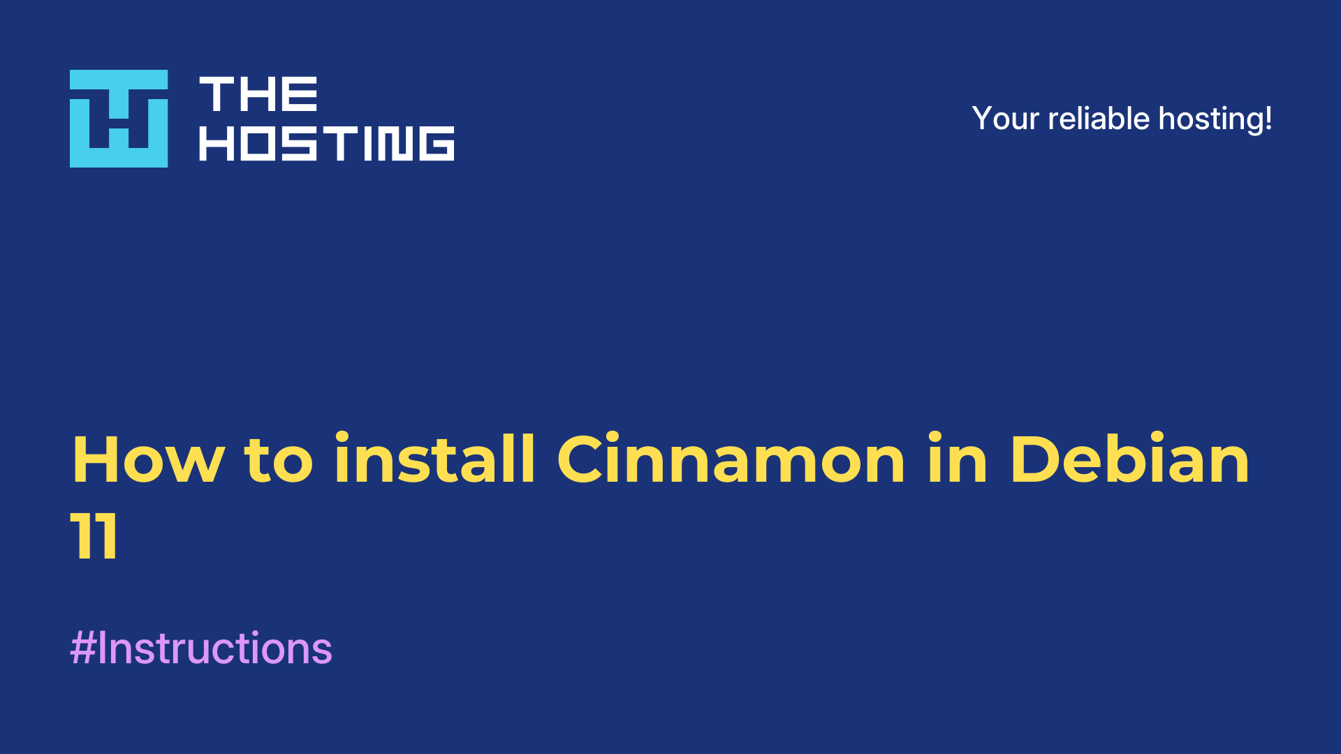 How to install Cinnamon in Debian 11