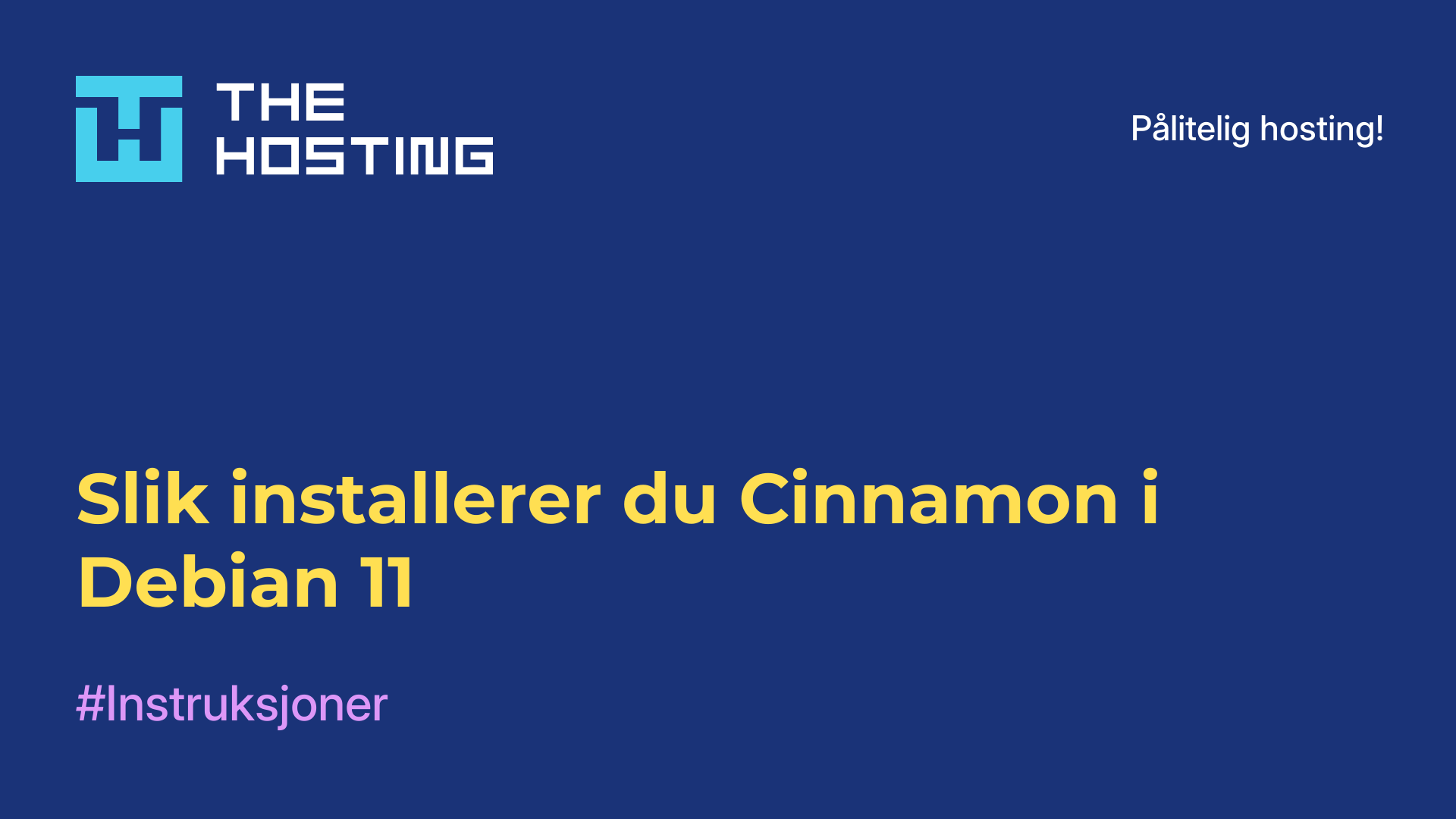 Slik installerer du Cinnamon i Debian 11