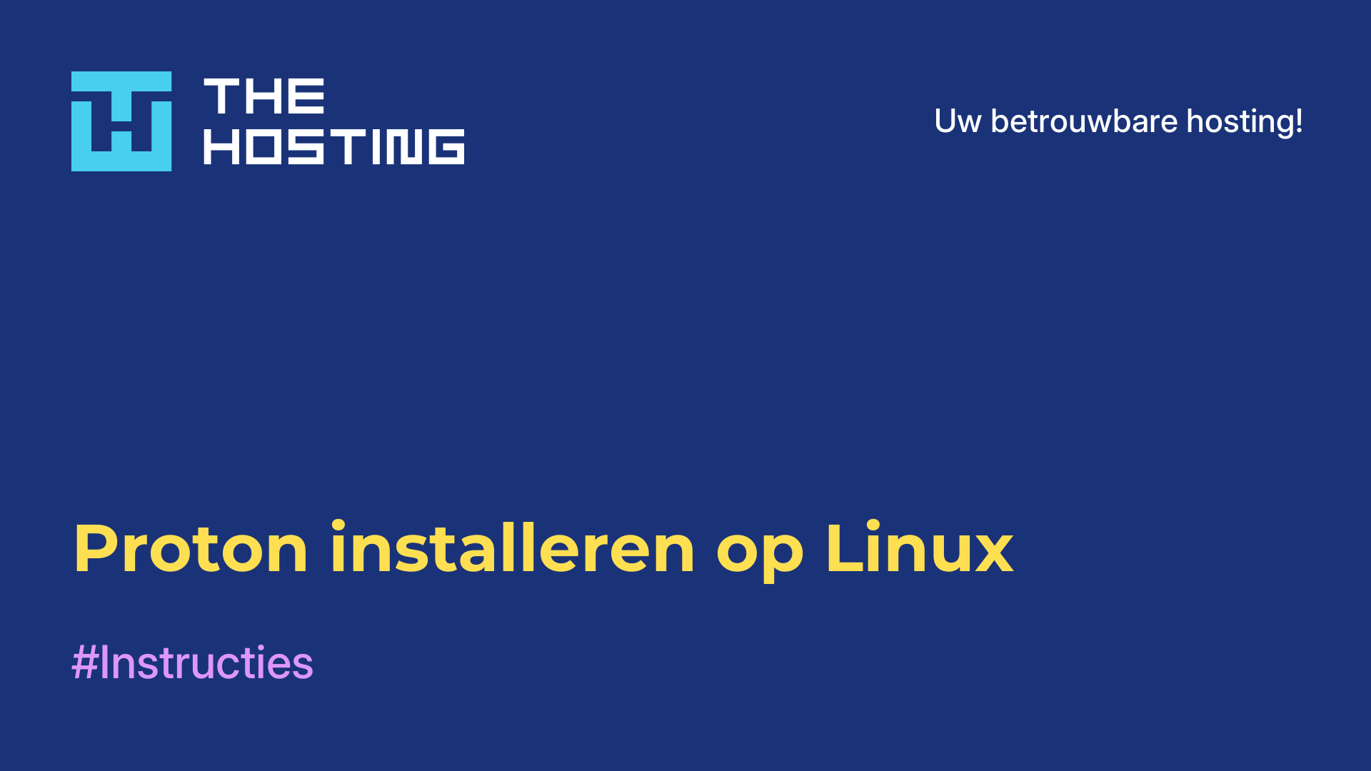 Proton installeren op Linux