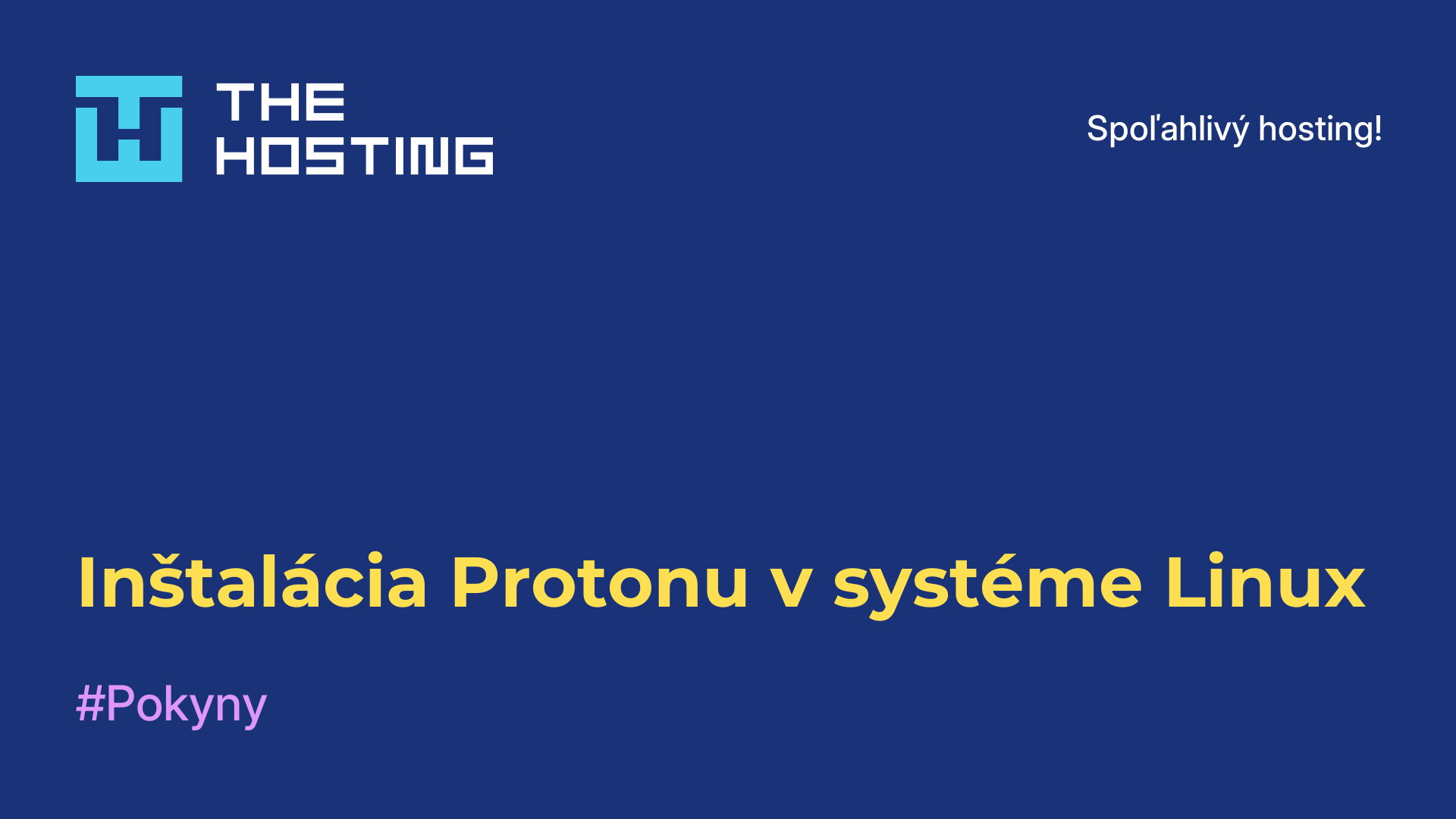 Inštalácia Protonu v systéme Linux