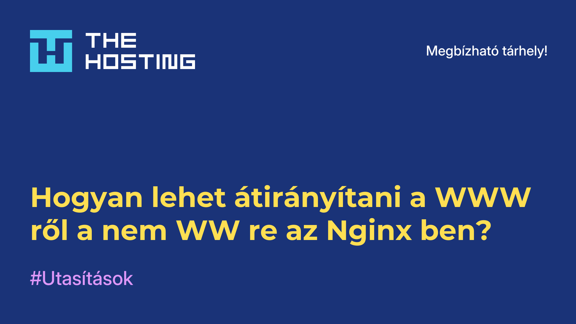 Hogyan lehet átirányítani a WWW-ről a nem-WW-re az Nginx-ben?