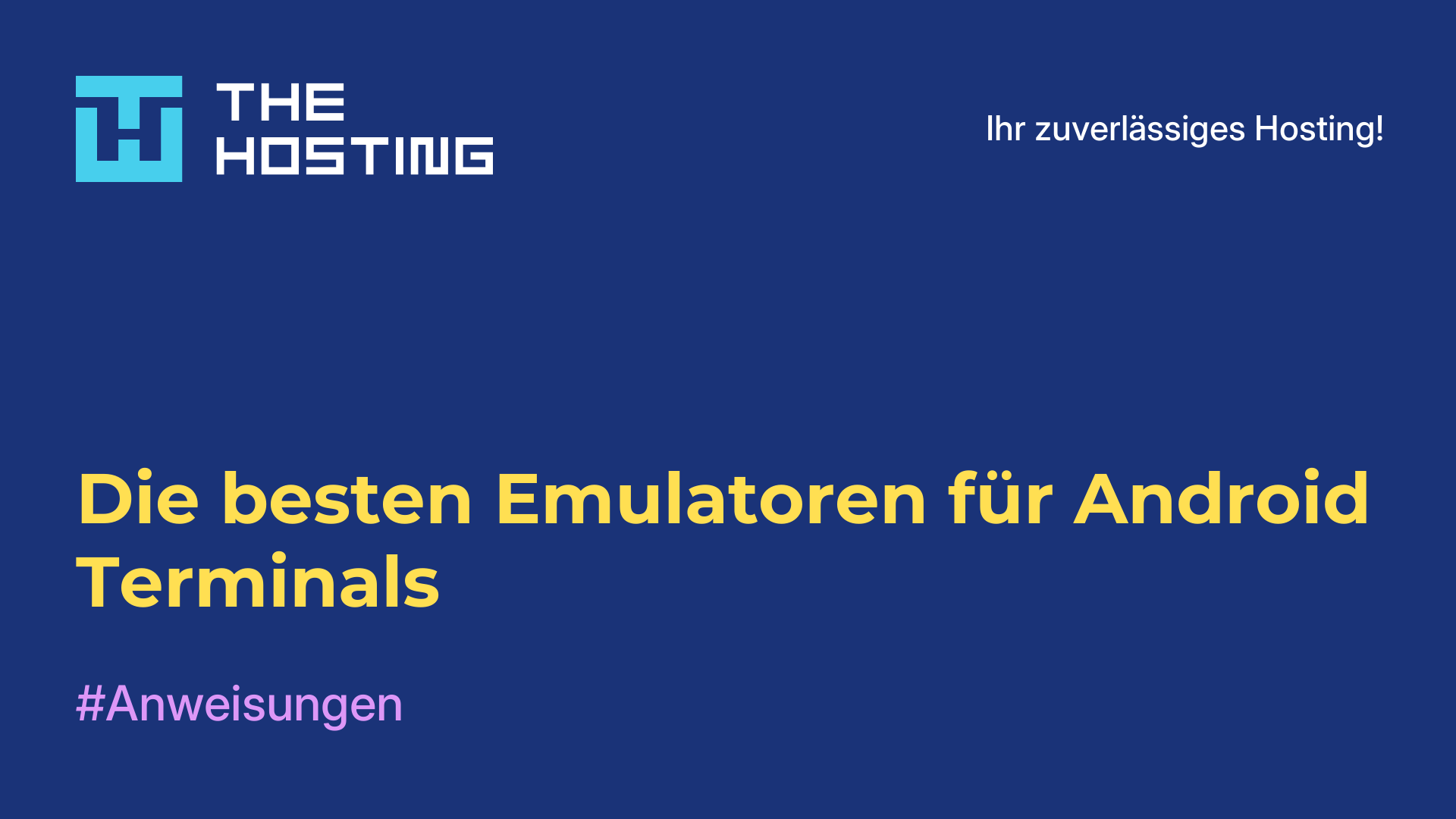 Die besten Emulatoren für Android-Terminals