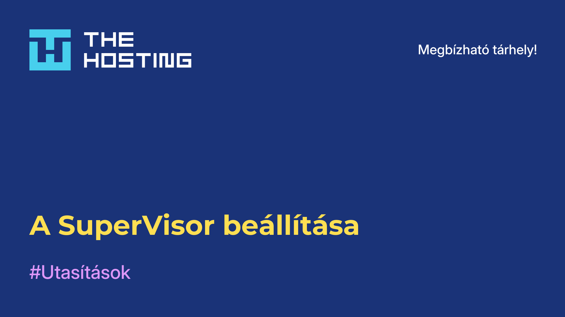 A SuperVisor beállítása