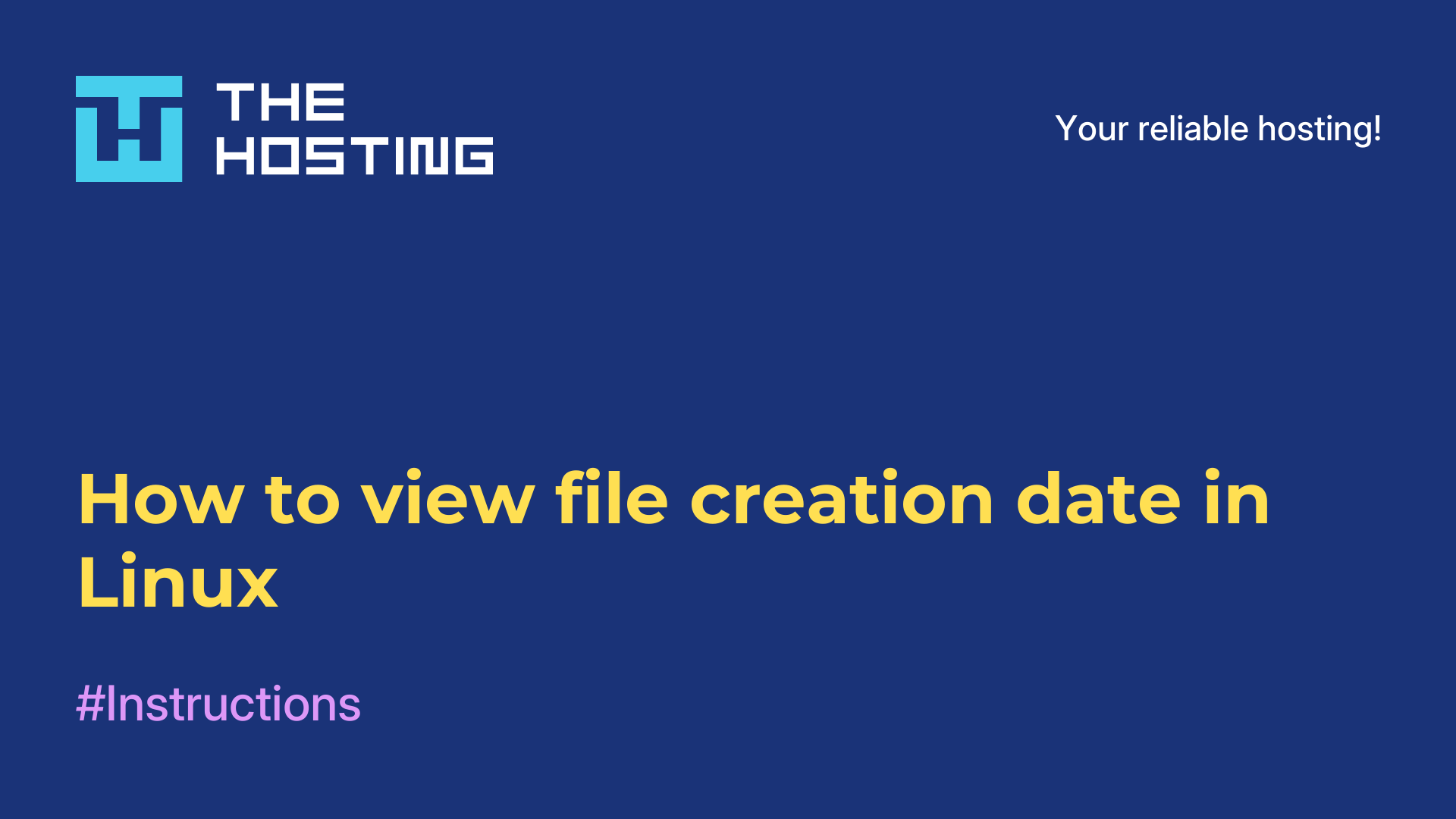 How to view file creation date in Linux